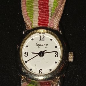 Legacy multi color ribbon band watch